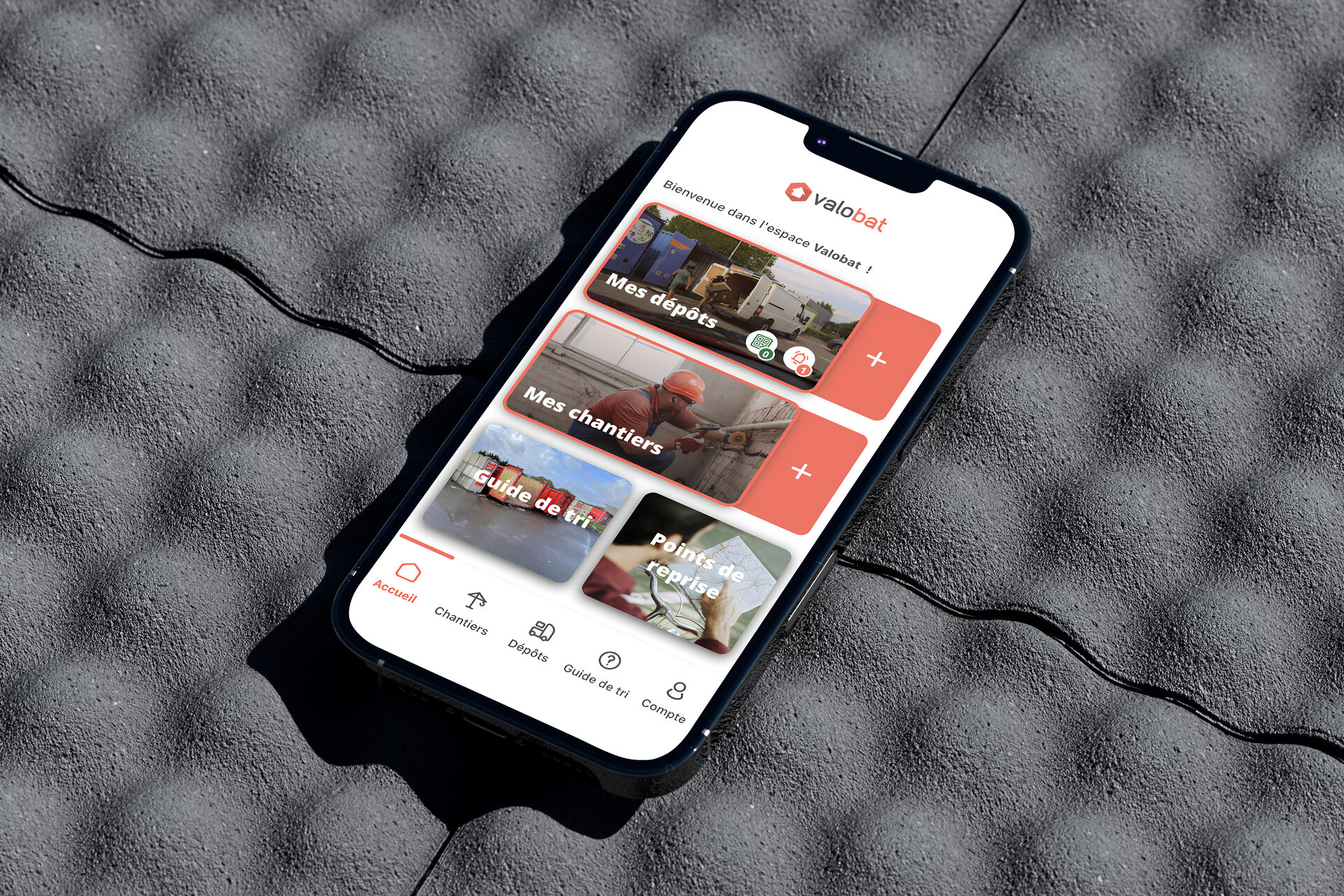 Application valobat