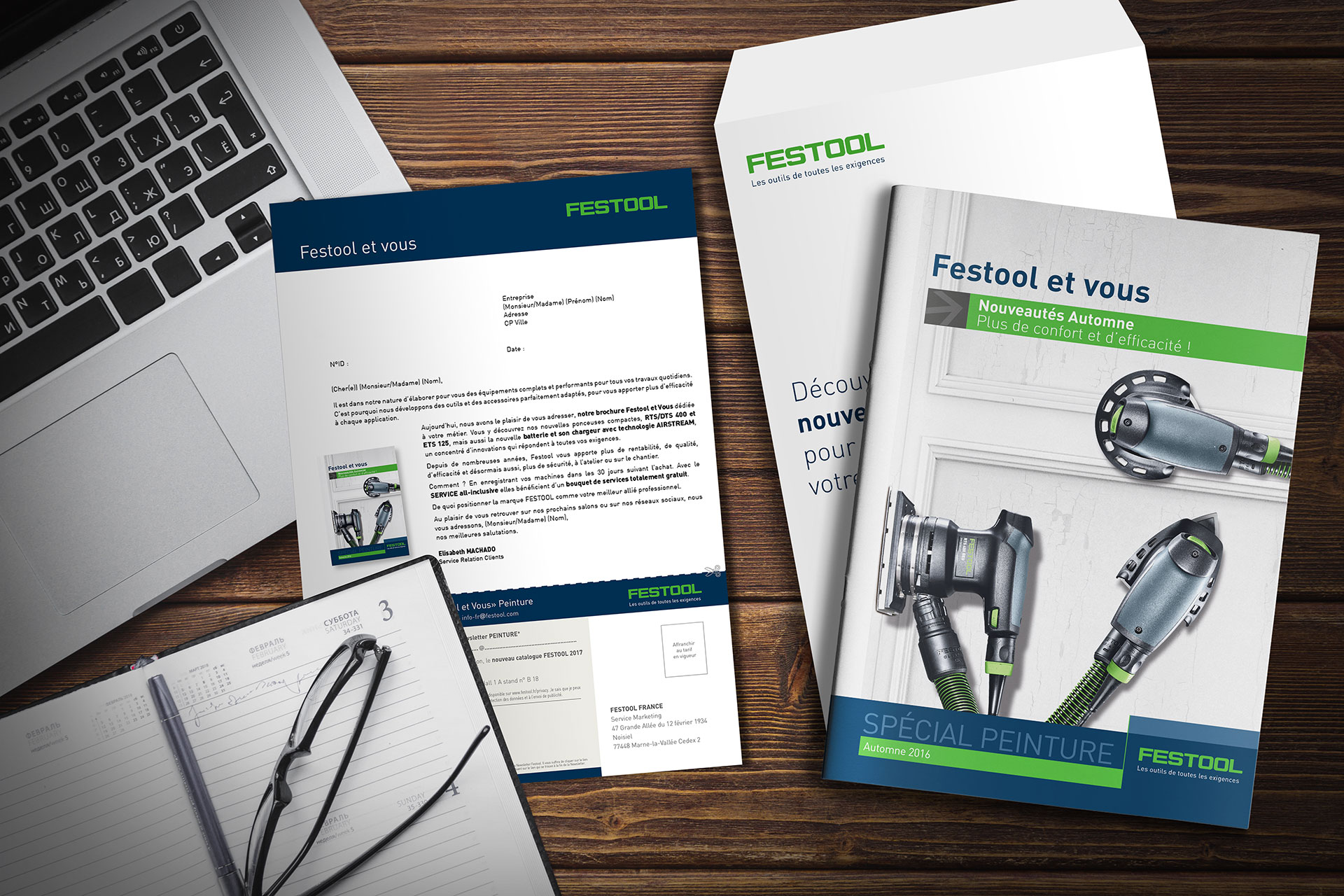 Support papier Festool by CONVERGENCE