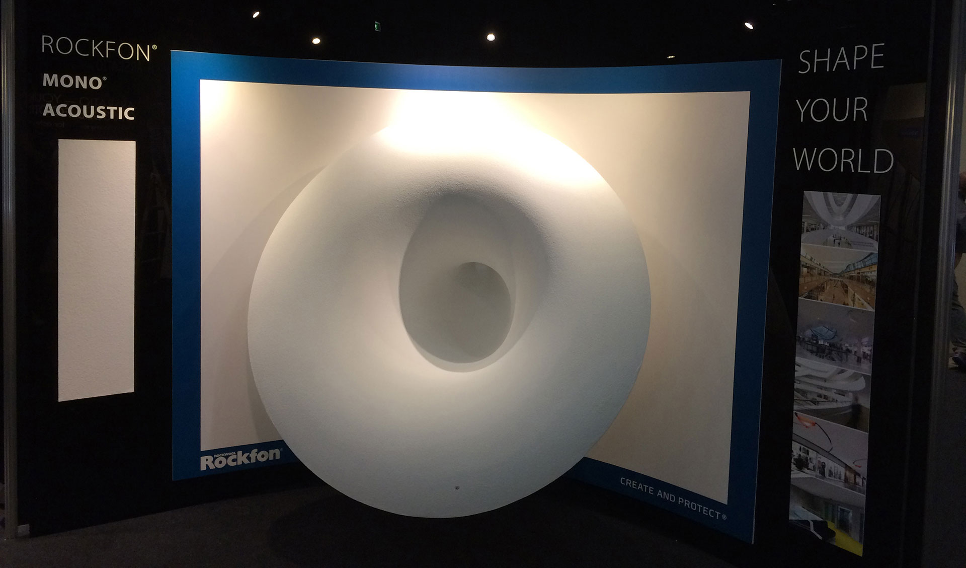 Stand Rockfon par Convergence - ARCHITECT@WORK 2017